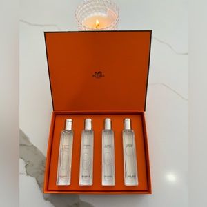 Authentic Hermes Perfume Travel Set, total of 2 fl. Brand New!